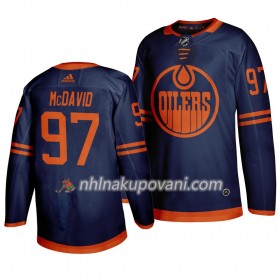Edmonton Oilers Dresy Connor McDavid 97 Adidas 2019-2020 Modrý Authentic - Pánské